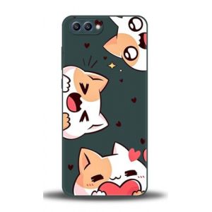 WUACYEAMING Compatible avec Coque Honor View 10 avec Protection de l'appareil Photo Coque en Silicone Liquide R&eacute;sistant aux Rayures Antid&eacute;rapant Antichoc Fine en TPU-Animaux Mignons (WUACYEAMING, neuf)