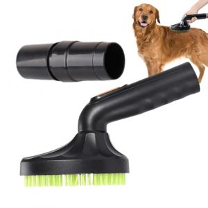 Brosse d'aspirateur pour chien - Outil de toilettage pour animaux de compagnie - Brosse de toilettage pour chien - Accessoire pour machine de toilettage - Aspirateur professionnel doux pour le (haoxaw, neuf)