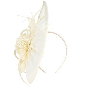 VALICLUD Fascinator Vintage Avec Voile Et Plume Chapeau &Eacute;l&eacute;gant &agrave; Headband Et Clip Pour Tea Party Mariage Cocktail Et &Eacute;v&eacute;nements Sp&eacute;ciaux (SHUI LIAO, neuf)