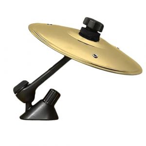 KLINNA Baignoire de crash - dr&ocirc;le mini tambour accessoire pour grille de ventilation | Car Cymbals Air Vent Clip, fantastique gadget pour voitures et pilotes (or) (Mitsausli O&Uuml;, neuf)