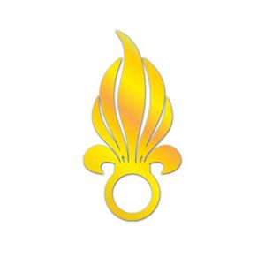 L&eacute;gion &eacute;trang&egrave;re Flamme L&eacute;gion &eacute;trang&egrave;re Grande F&eacute;d&eacute;ration France 5 x 10 cm ##A5721 (ALFASHIRT, neuf)