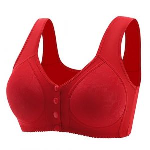Soutien Gorge Ouvert Devant sans Armature Brassi&egrave;re Sport Ouverture Devant Soft BH Soutien-Gorge Femme Soutien Gorge Pas Cher Brassi&egrave;res Fitness Yoga Sleep Lingerie (sampleus, neuf)