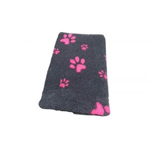 Vetbed Lit sec - Anthracite avec pattes roses - 100 x 150 cm (agencyempire, neuf)