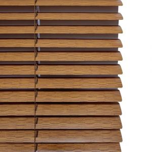 Imitation Grain de Bois Store V&eacute;nitien en Aluminium,Store V&eacute;nitien en pour Fen&ecirc;tres et Portes,Toutes Les Pi&egrave;ces de Montage Incluses,Personnalisable (90&times;120cm) (xiaobubaihuodian, neuf)