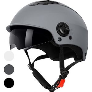 Westt Casque Vélo Casque Skate Casque Trottinette pour Trottinette, BMX, Skateboard, vélo électrique, Patins à roulettes, Casque vélo Hommes Femmes Adultes Adolescents avec visière Pare-Soleil (Marketplace-Powerbrands, neuf)