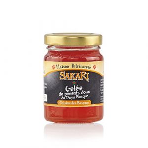 Sakari - Gelée De Piments Doux Du Pays Basque 100 G (PETRICORENA, neuf)