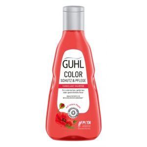 Guhl Color Schutz & Pflege Shampooing – Contenance : 250 ml – Couleur brillante – Type de cheveux : coloré (Guenstiger-Einkaufen24, neuf)