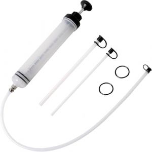 LIMEOW 500cc Pompe Huile Vidange Seringue Plastique Seringue a Huile Grosse Seringue Seringue Huile Kit Purge Frein Moto Convient à Une Large Gamme d'Applications et à Une Large Gamme de Véhicules (LIMEOW, neuf)