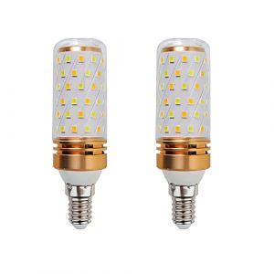 HUAMu Ampoules LED ma&iuml;s 9W E14, ampoules mode r&eacute;glable tricolore, &eacute;quivalent &agrave; 100 Watts, AC110-240V, ampoules spirale 1000 lumens, plafonnier, salon et int&eacute;rieur, pack de 2 (HUAMu, neuf)