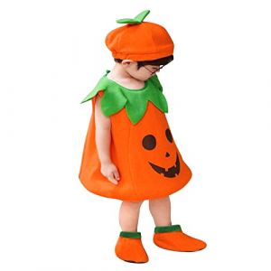Spritumn-Home Costume De Citrouille Enfant pour Halloween D&eacute;Guisement Petite Citrouille Halloween Costume Bebe Deguisement Halloween Bebe 6 Mois Halloween Costume Halloween Decoration (Lazwii, neuf)