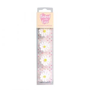 Marguerite Décorations de gâteau par Baked with love (The Fab Food Group Ltd, neuf)