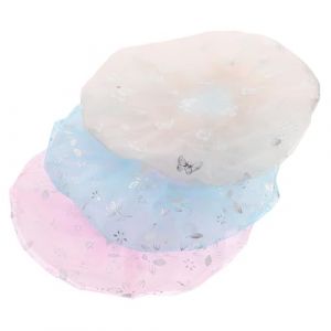 Ipetboom 3 Pièces Bonnet de en maille à marquage à chaud capuchon de bonnet de bain bonnet de enfant bonnet de masque capillaire bonnet de filles fibre superfine (KinRoZ, neuf)