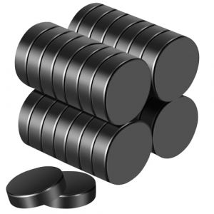Aenienoe Lot de 30 aimants puissants ronds pour tableau magnétique - 18 x 5 mm - Petit aimant pour tableau magnétique - Aimants de réfrigérateur - Aimants pour tableau blanc - Aimants en ferrite (OCEUMAOA, neuf)