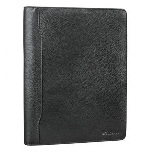 STILORD 'Roland' Agenda Professionnel A5 Cuir | &Eacute;l&eacute;gance Organis&eacute;e pour Les Professionnels | Porte Document Cuir Agenda a5 Madame et Monsieur, Couleur:ossidiana Nero (STILORD Cuir, neuf)