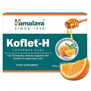 Himalaya Herbal Healthcare Koflet-H Lozenges (avos, neuf)