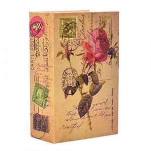 Medigy Livres sûrs de Diversion de Coffre-Fort Livre protégé caché avec la Serrure de Combinaison pour l'argent sûr Taille de Stockage S 18 * 11.5 * 5.5cm - 7 * 4.5 * 2.2in (Medigy, neuf)