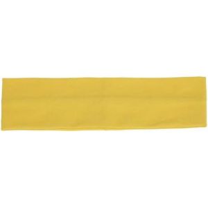 Bande de cheveux élastique en coton Sport Fitness course bandeaux accessoire de cheveux large Turban Yoga Bandanas maquillage coiffure-jaune (yichangshikaiyisishangmaoyouxiangongsi, neuf)