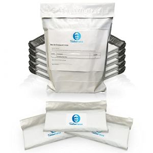 Enveloppes expédition plastiques blanches lot x25 pièces+Pochette document INTÉGRÉE | Emballage Vêtement,Pulls,Livre,Boite | Inviolable Impermeable Opaque | postale envoie VINTED leboncoin (tonton patrick, neuf)
