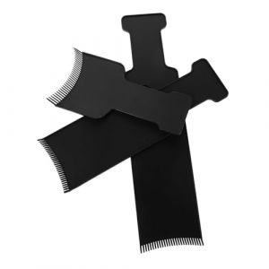 WRITWAA 3pièces Peigne De Teinture Pour Cheveux Outils De Teinture Pour Cheveux à Domicile Planche De Balayage Pour Méchés Kit De Mèches Pour Planche De Mélange (Saieli, neuf)