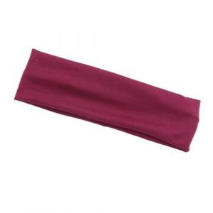 FOVAOK Bandeau élastique en coton pour homme et femme - Pour la course à pied, le fitness, le yoga - Accessoires de maquillage - Marron (HANCYLUK, neuf)