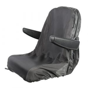 Mulcort Housse de Si&egrave;ge, Housse de si&egrave;ge de Tracteur imperm&eacute;able avec 2 Poches de Rangement, pour Tondeuse autoport&eacute;e(Taille M, Noir) (Rui shu, neuf)