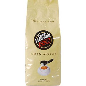 Caffe Vergnano Gran Aroma, Caf&eacute; en Grains, Lot de 3 (3 x 1000g) (CAVEBA 2.0 SRL, neuf)