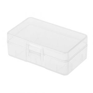 Xuanxi Bo&icirc;te de rangement transparente pour 1 pile 9 V, 2 piles AA, support d'&eacute;tag&egrave;re, conteneur de rangement, sac de rangement, pochette de rangement, sac de rangement, pochette de chargeur, bo&icirc;te &agrave; (Eroncoom, neuf)