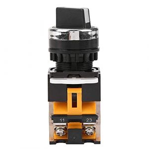 Commutateur Rotatif &agrave; 3 positions 3 Position 2NO S&eacute;lecteur de Maintenu Commutateur Rotatif LA38-20X3 Pour Contr&ocirc;le &agrave; Distance dans Circuits &Eacute;lectriques (Simangy, neuf)