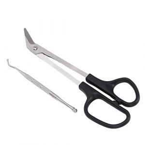 Majatou CISEAUX ET COUPE-LES LONGES À LONG MANCHE, COUPE-LES CANNES INCARNÉS CISEAUX À ONGLES Long Manche ergonomique Coupé-Logles Design Unique Avec Coupé-Logles pour les adultes (Esenyan, neuf)