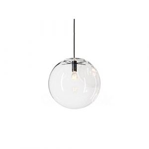 MZStech Billes en Verre Luminaire Suspension Boule verre Lustre Pendentif Lampe (30cm) (MZSTech, neuf)
