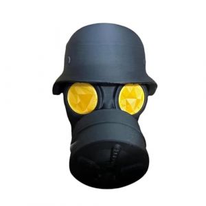 Capuchon pour l'attelage de Remorque Cache Boule Attelage Capuchon de Protection Int&eacute;ressant pour Attelage de Remorque en Forme de Masque &agrave; gaz pour Boule D'attelage, pour Voiture (Jaune) (ZHELYAZKO TRANS STORE, neuf)