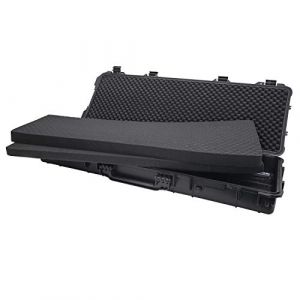 HMF ODK200 Outdoor Valise pour Armes, Valise pour Fusil avec Mousse pr&eacute;d&eacute;coup&eacute;e | 113 x 42 x 16,5 cm (hmf_shop, neuf)