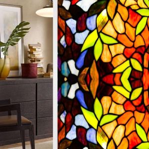 BBTISG 2 pi&egrave;ces de film de confidentialit&eacute; pour fen&ecirc;tre, 45 x 100 cm, film de confidentialit&eacute; pour fen&ecirc;tre amovible, autocollant de verre d&eacute;poli pour la salle de bain, pour la maison, le bureau, la (bubblesbeer, neuf)