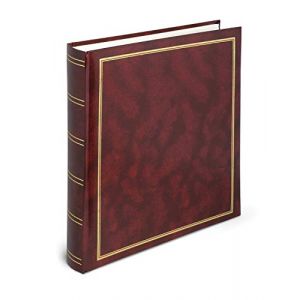 Lebez Album Photo, Carton, Vinyle, Rouge, 30 x 33 cm (Vertecchi dal 1948, neuf)