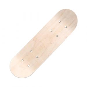 Fonowx Planche &agrave; roulettes Vierge, Planche en Bois de Peinture &agrave; Faire soi-m&ecirc;me, Planche &agrave; roulettes pour Enfants pour gar&ccedil;ons et Filles d&eacute;butants, 43 cm sans Roues (QUAN DOU YOU, neuf)