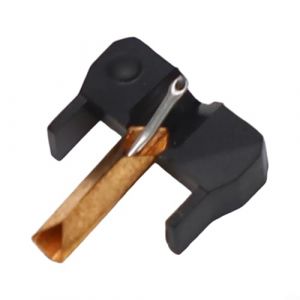 T&ecirc;te de lecture diamant elliptique pour SHURE M75/M75ED/M75-6s/N75/TYPE2 Aiguille de platine vinyle Mat&eacute;riau ABS Remplacement Stylet Vinyle Accessoires Noir (Truworthymore, neuf)