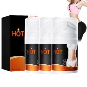 Crème Anti-Cellulite,Creme Raffermissante Bras,Sculpte Taille,Cuisses et Ventre,Cellulite Incrustée Cuisse et Fesses,Creme Anti Cellulite,Ventre Plat Femme Puissant Rapide,Formule Naturelle (60g, 3) (9suYzi, neuf)