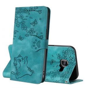 Netany Coque pour Samsung Galaxy A5 2016 / A510, Etui Portefeuille Antichoc TPU [Fentes Cartes] [Fonction Stand] Coque à Rabat Magnétique Compatible avec Samsung A5 2016 (Bleu) (Netany direct-sale, neuf)
