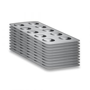 Lot de 100 pastilles de test de photomètre CyATest de PoolLab pour déterminer la teneur en acide cyanurique stabilisateur dans l'eau de piscine Convient également pour d'autres photomètres portatifs. (MediMuc, neuf)