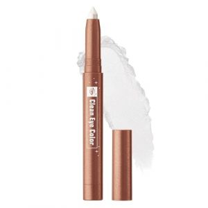 Crayon pour fard à paupières, blanc crème, eyeliner imperméable, durable et résistant aux taches, crème pailletée pour les yeux sans plis, texture lisse (EONFAVE Wealth, neuf)