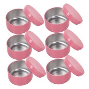 WOFASHPURET 6pièces Coffret Pour Stockage Huile Essentielle Boîte Métal Contenant Pour Huile Boîte Pour Plantes (Leiyun, neuf)