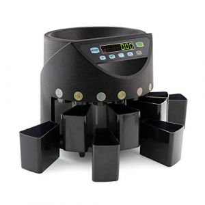 MP-350 -Compteuse Trieuse de pièces euro, 300 pcs/mn - MONEPASS FRANCE (MONEPASS FRANCE, neuf)