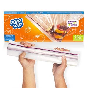 20 Sacs de Cong&eacute;lation Premium par XupZip&trade; | Sachet Plastique Robuste et R&eacute;utilisable de 11,3Litre | Fermeture en Bambou Herm&eacute;tique et &Eacute;tanche | Sans BPA (XupZip, neuf)