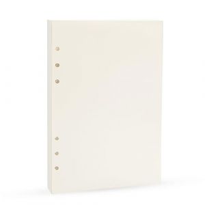 Harphia Recharge pour carnet de notes &agrave; feuilles volantes A5 A6 avec reliure &agrave; spirales, pages int&eacute;rieures en papier agenda, hebdomadaire, mensuel, grille &agrave; points (vierge, A5&ndash;21 x 14,2 cm) (Harphia Gift Stationery, neuf)