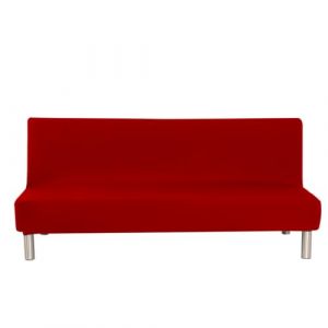 Housse de protection de canapé-lit sans accoudoirs, de futon 3 places, en polyester élasthanne, élastique, pliable, pour canapé-lit pliable sans accoudoirs, 203,2 x 127 cm (Aisaving, neuf)