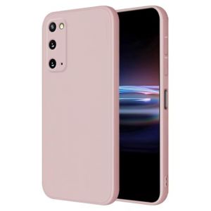 HONLEN Coque pour Samsung Galaxy S20 Protection Étui, (6.2" inches) Liquide TPU Silicone Case Anti Rayures Ultra Mince Souple Cover en Silicone Poudre de Sable (HONLEN, neuf)