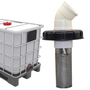 Filtre à eau de tonneau de pluie, écran de filtre de tuyau d'arrosage,Raccord de bouchon de tuyau de canne à pluie | Couvercle de filtre de tuyau de sortie de réservoir d'eau de u (tiardeaz, neuf)