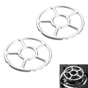UYVPAER 2 Pièces Réducteur À Gaz En Alliage, Réducteurs À Gaz En Pour Plaque,Réducteurs De Gaz Support Wok Cuisinière À Gaz De Support De Wok Anneau À Gaz Cuisinière Gaz Support À Gaz De Cuisi (SHAO WEIWEI DE DIAN, neuf)