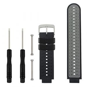 honecumi Bracelet de rechange pour montre Garmin Forerunner 735XT - Pour montre de course Garmin Forerunner 220/230/235/620/630 - Pour Garmin Approach S20 S5 S6 Golf Smart Watch, Silicone (honecumi-FR, neuf)