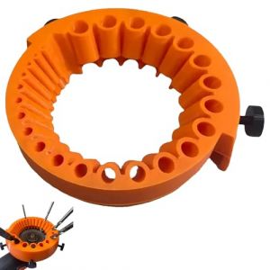 Affûteuse de forage, affûteuse de foret, ponceuse universelle, pour perceuse, outils d'affûtage efficaces, pour la famille, le travail en plein air, orange (ShaoHua-FR, neuf)